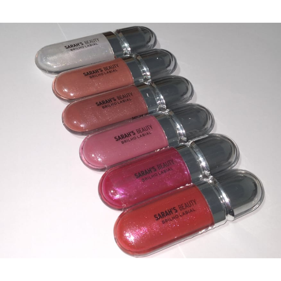 GLOSS LABIAL SARAH'S BEAUTY (CORES DIVERSAS) | Shopee Brasil