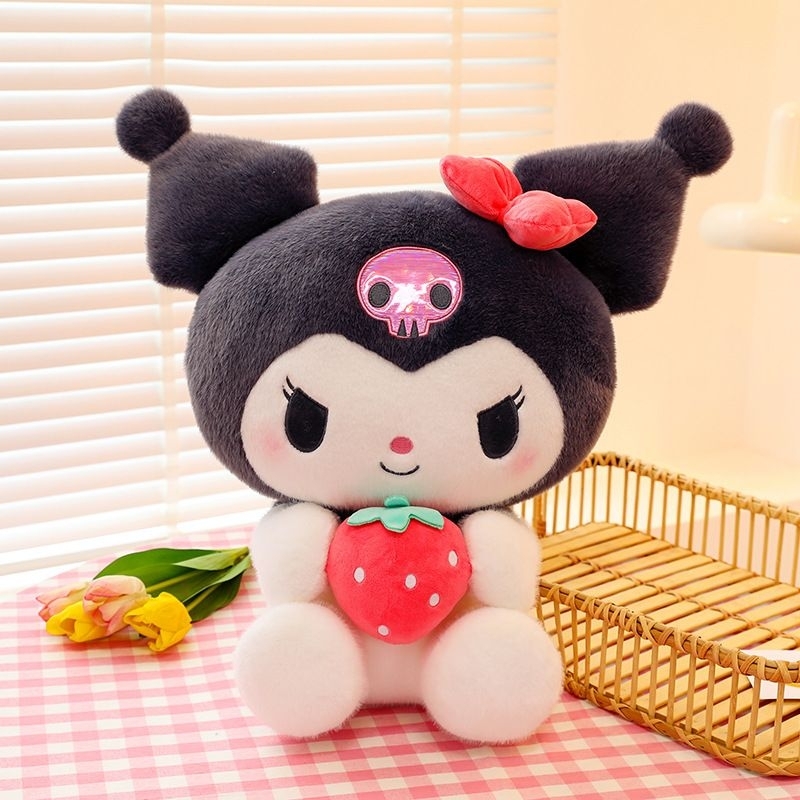 Pelúcia 25 CM Hello Kitty Sanrio Kuromi My Melody - Ursinho Fofo ...