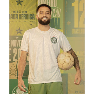 Camisa Palmeiras Home Off White Masculina