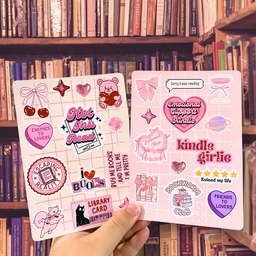 Adesivos Holográficos para Kindle - Stickers decorativos sobre livros ...