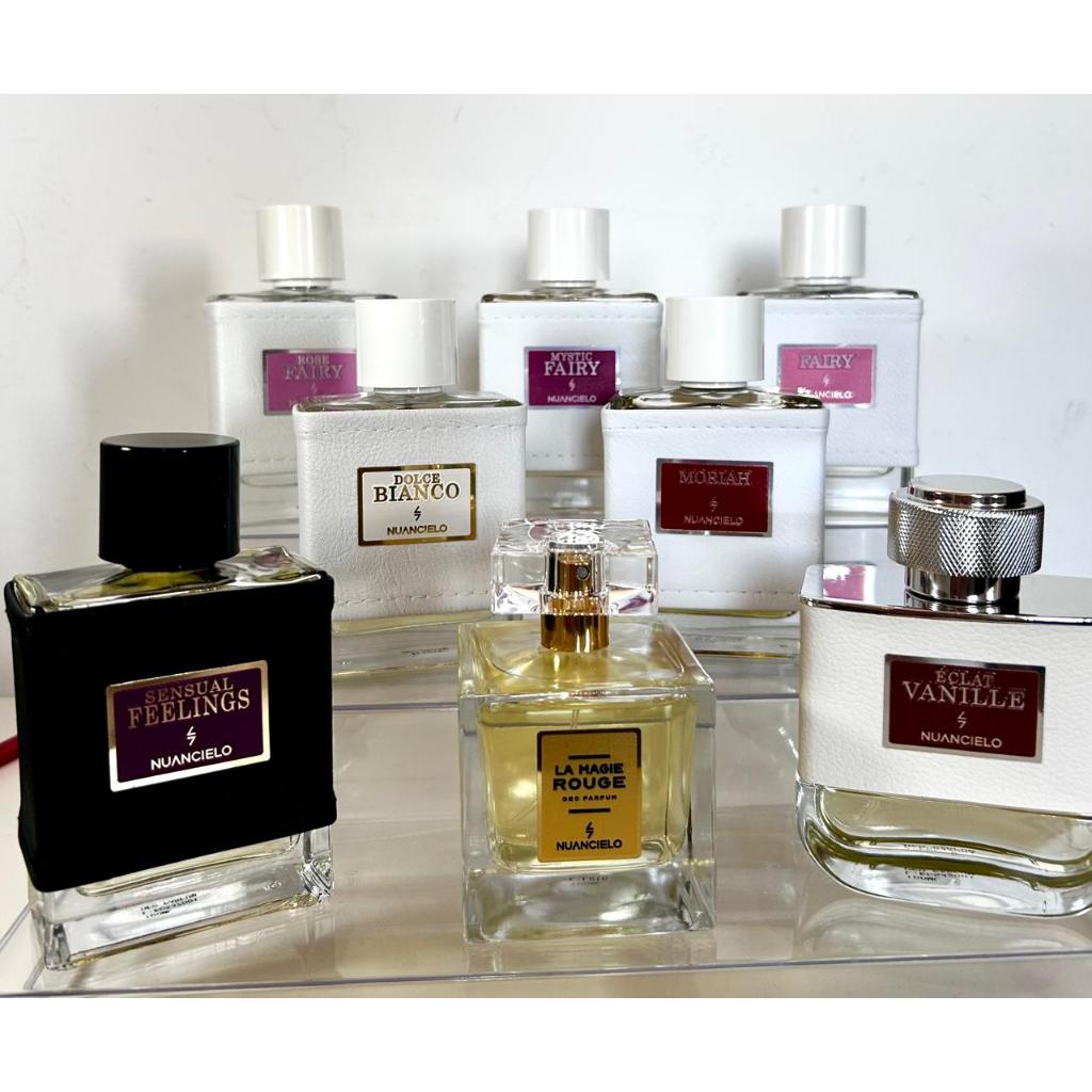 Combo 4 Perfumes Nuancielo - 2ml, 5ml, 10ml