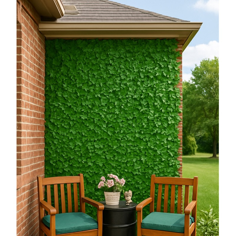 Kit 3 Muro Inglês Jardim Vertical 2x1 Metros Hera Artificial