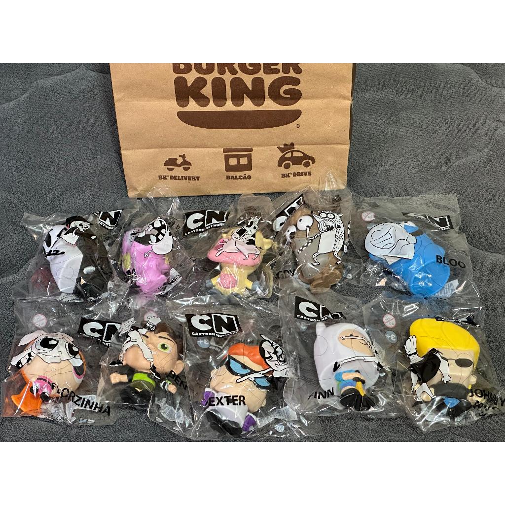 Coleção Completa Cartoon Network Burger King 2025 Ben 10 Finn Rigby ...