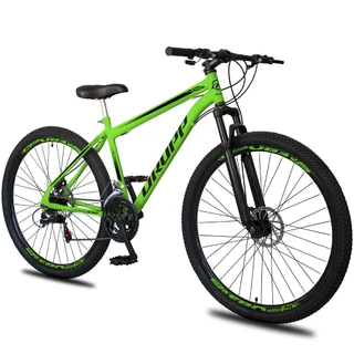 Bicicleta Aro 29 Dropp Sport Aço Carbono 21 Marchas Vel Freio a Disco e Suspensão em Oferta na Shopee