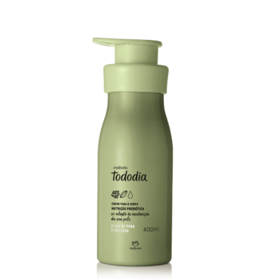 Creme Hidratante Corporal Flor de Pera e Melissa Natura Tododia 400ml ...