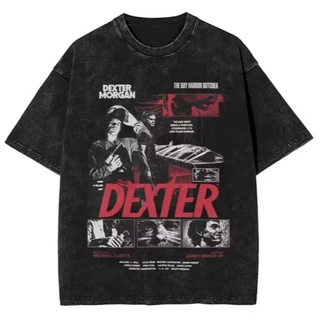 Camiseta Estampa Adulto/Infantil Lançamento Unissex Em Algodão Filme Dexter.
