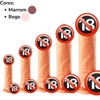 Pênis Realistico Consolo Dildo Grande Feminino Vários Tamanhos em Oferta na Shopee