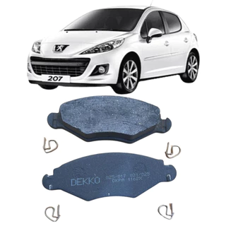 Pastilha de Freio Dianteira Peugeot 207 1.4 1.6 2.0 2008 2009