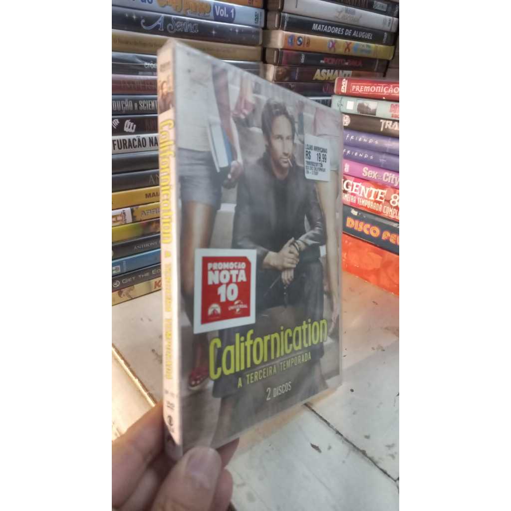 Box Dvd Californication A terceira Temporada (lacrado) | Shopee Brasil