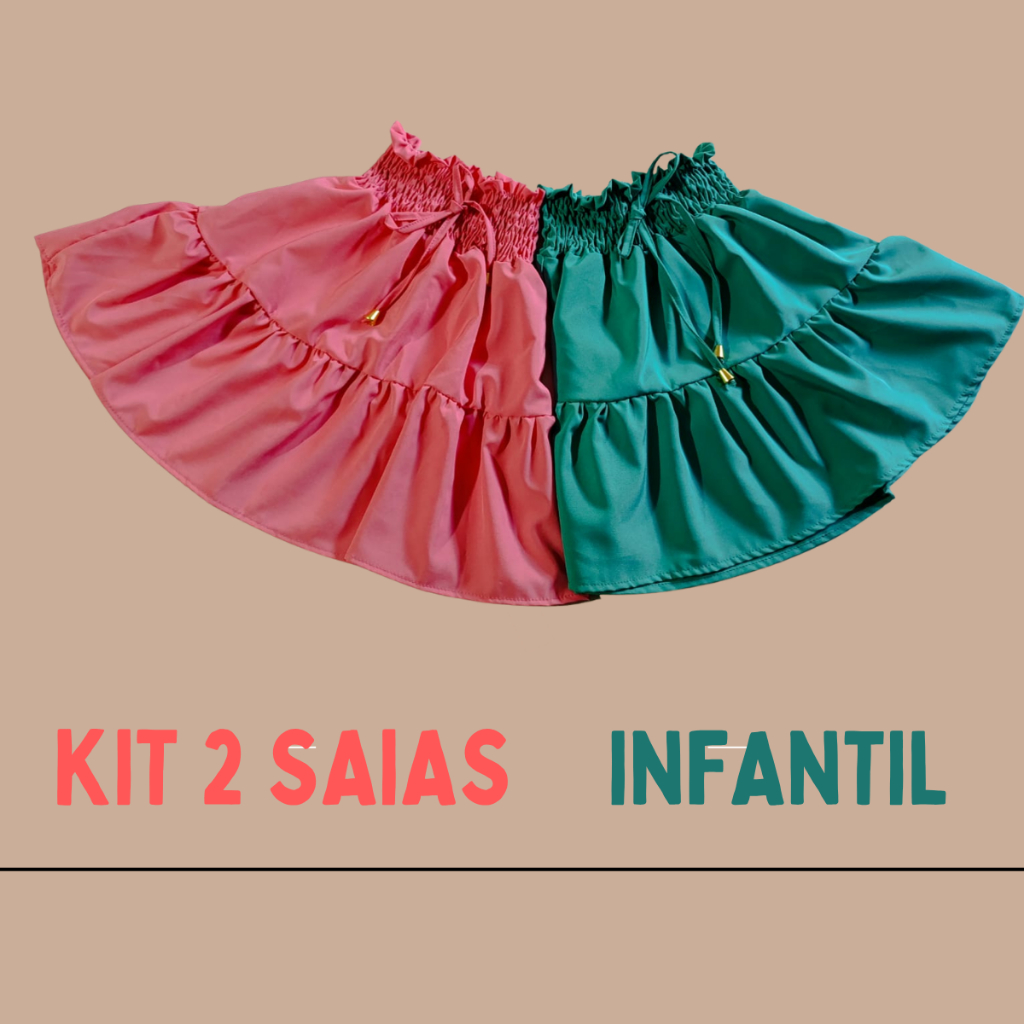 saias para crianças, infanto juvenil, saias, saias de feminina, saias ...