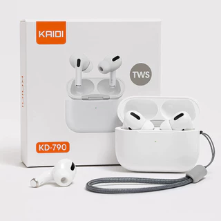 Fone De Ouvido Bluetooth TWS Kaidi Original Som Potente Com Microfone, 6 horas De Bateria KD 790 ORIGINAL