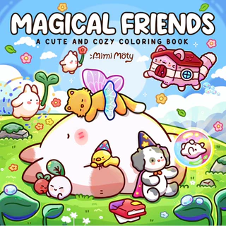 MAGICAL FRIENDS Desenhos Para Colorir em Oferta na Shopee