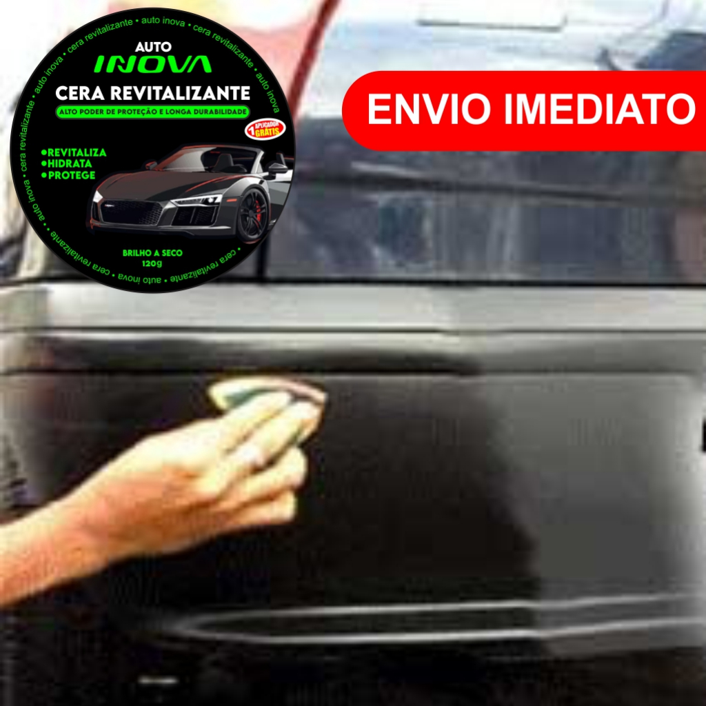 Revitalizador Cera de Plásticos AutoInova Renova Parachoque o melhor e ...