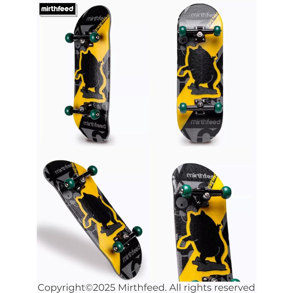 Fingerboard Skate de dedo Profissional Mirthfeed Original Completo Heat ...