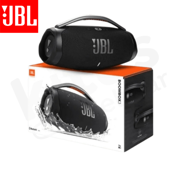 Caixa De Som Boombox 3 Bluetooth Grande 35cm