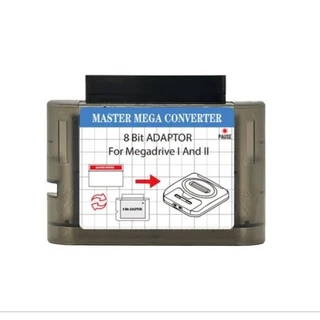 Adaptador de Mega Drive para jogar cartuchos de Master System