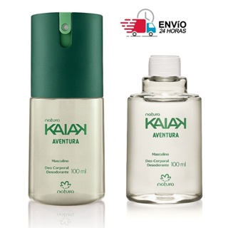 kit Kaiak Aventura Deo Corporal Masculino Natura Original 100ml em Oferta na Shopee
