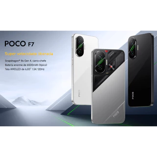 POCO F7 GLOBAL 5G - 12GB/512GB - IP68 - LANÇAMENTO
