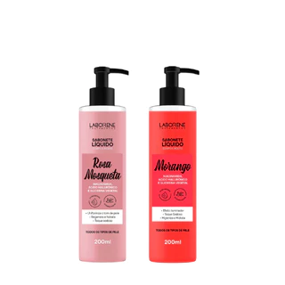 Sabonete Líquido Rosto e Corpo 200ml Laborene em Oferta na Shopee
