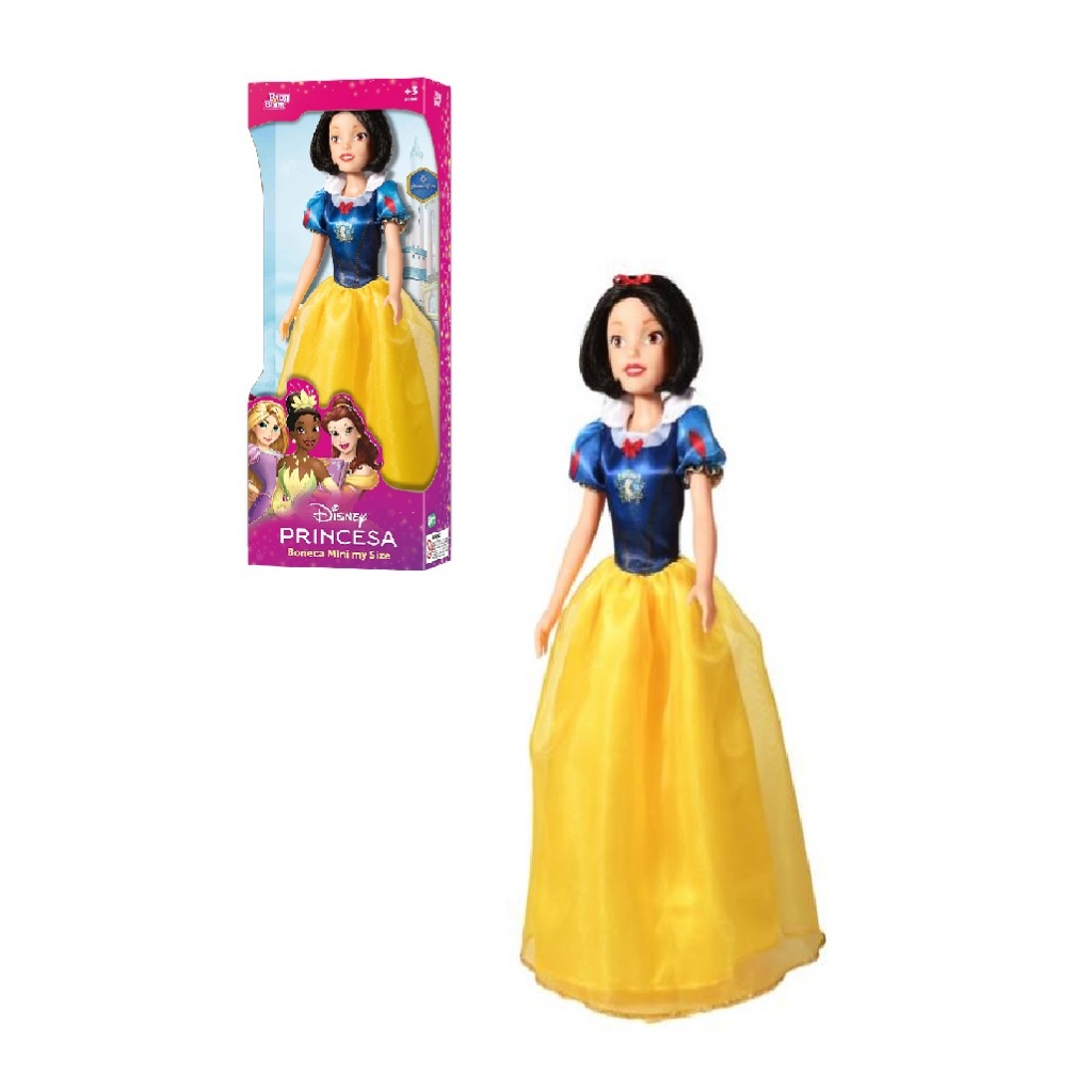 Boneca My Size Mini Branca de Neve Princesas da Disney 55cm