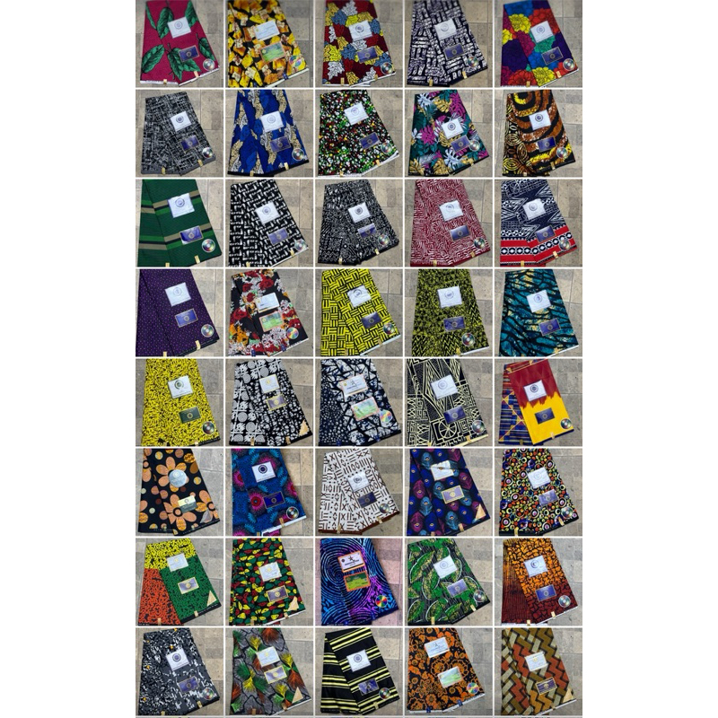 Ankara tecido Africano - Capulana 5,48 Metros Original
