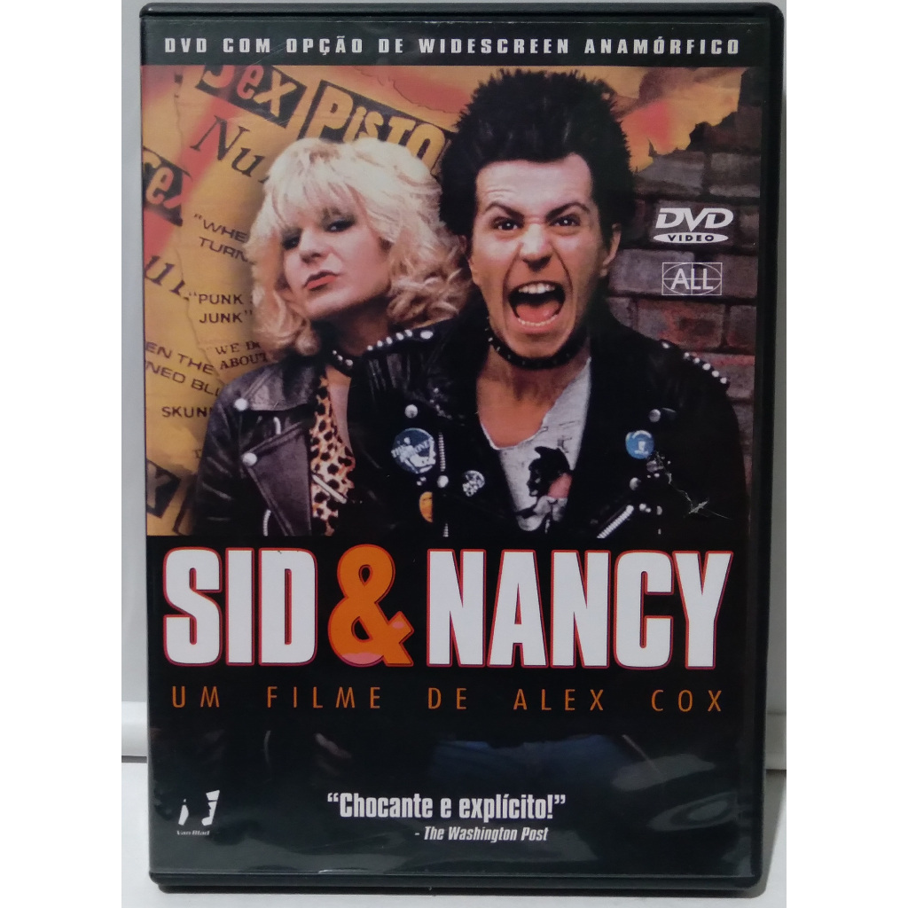 DVD - Sid & Nancy - O Amor Mata - 1986 | Shopee Brasil