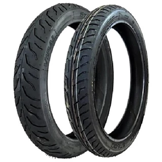 Par Pneu Moto Vipal 80/100-18 + 90/90-18 St600 Titan Fan Ybr Dianteiro + Traseiro