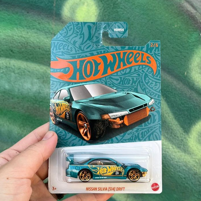 Hot Wheels Ed 56th 77 DODGE VAN CUSTOM/ NISSAN SILVIA S14 DRIFT/20