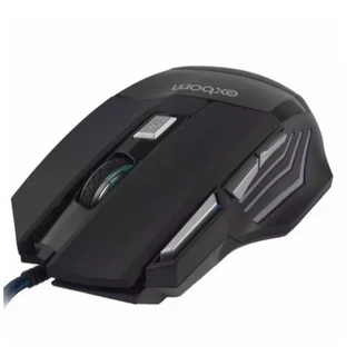 Mouse Gamer 7 Botões 3200dpi Com fio USB Exbom MS-G260 Led Colorido Optico Jogo Game Profissional