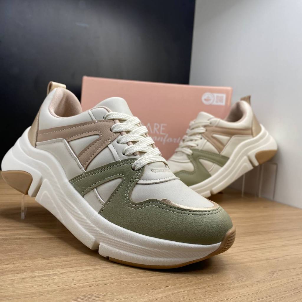 Tênis Casual Modare Feminino 7401102 Chunk Ultraconforto Leve