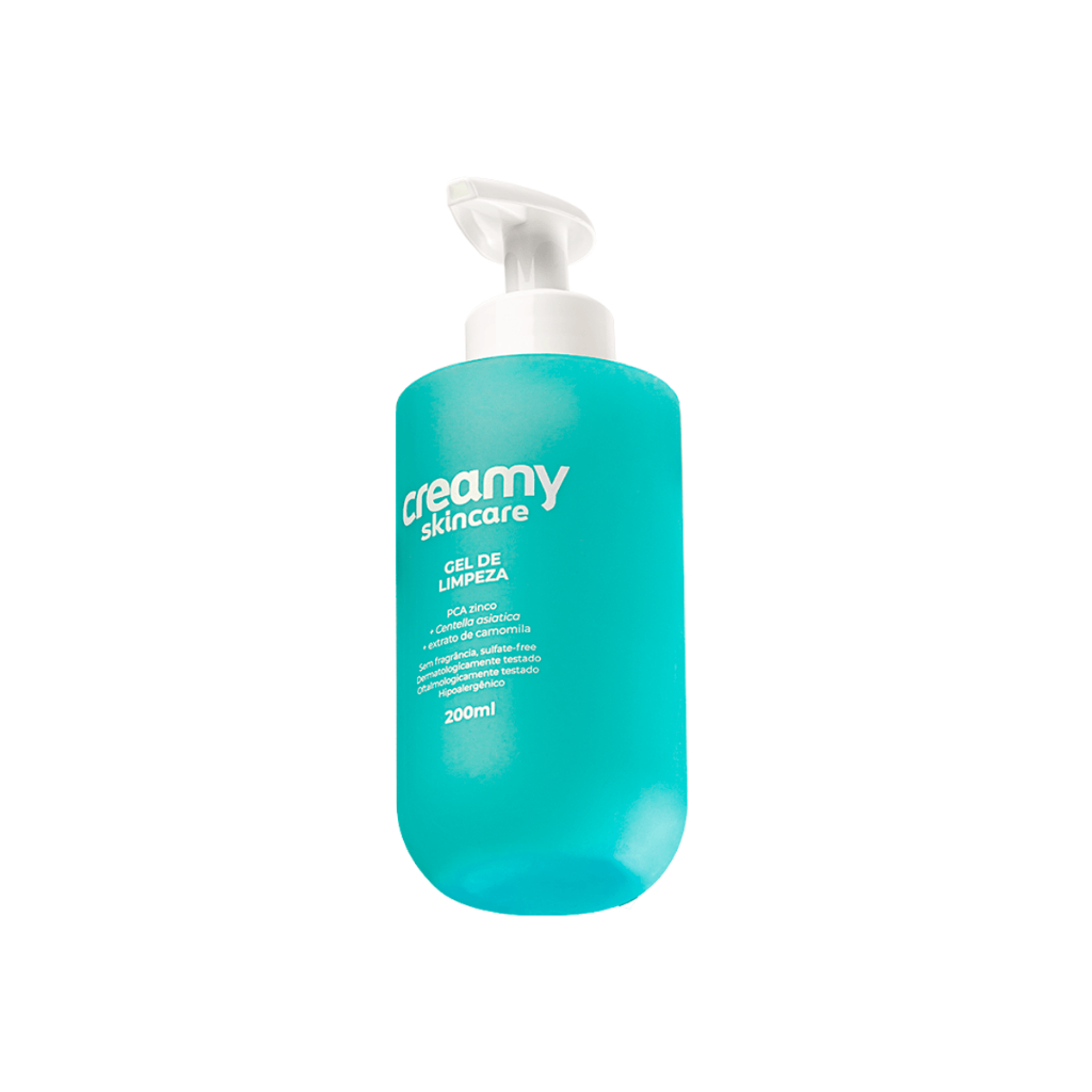 Gel de Limpeza Facial PCA Zinco + Centella Asiática + Extrato de