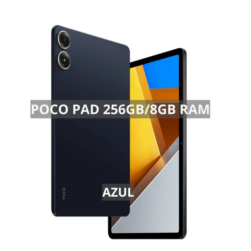 Tablet Xiaomi POCO Pad, Processador Snapdragon® 7s Gen 2, Bateria