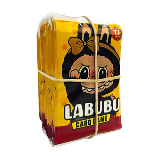 Kit 200 Cards Labubu Jogo Criança Duelar Colecionar - 50 Pacotinhos