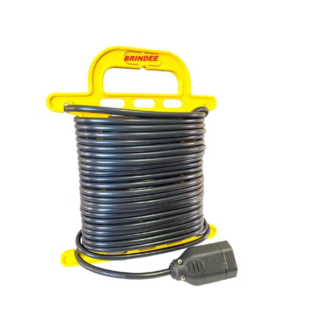 Extensão Elétrica 15 Metros 2x1.0 mm reta 10A Bivolt com Suporte ...