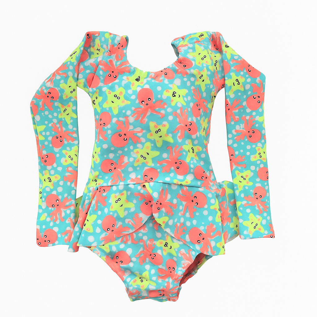 Maio Infantil Manga Longa Neon | Shopee Brasil
