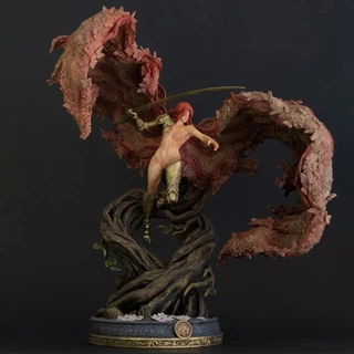 Malenia Action Figure Estátua Elden Ring Escultura Premium Resina 3D