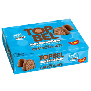 Teta de Nega - Top Bel Ao Leite Sabor Chocolate - 12 unidades - Envio Imediato