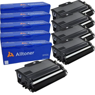 COMBO COM 5 TONER COMPATÍVEL COM BROTHER TN3442 TN3442BR | DCP-L5502DN DCP-L5652DN MFC-L5702DW | 8K