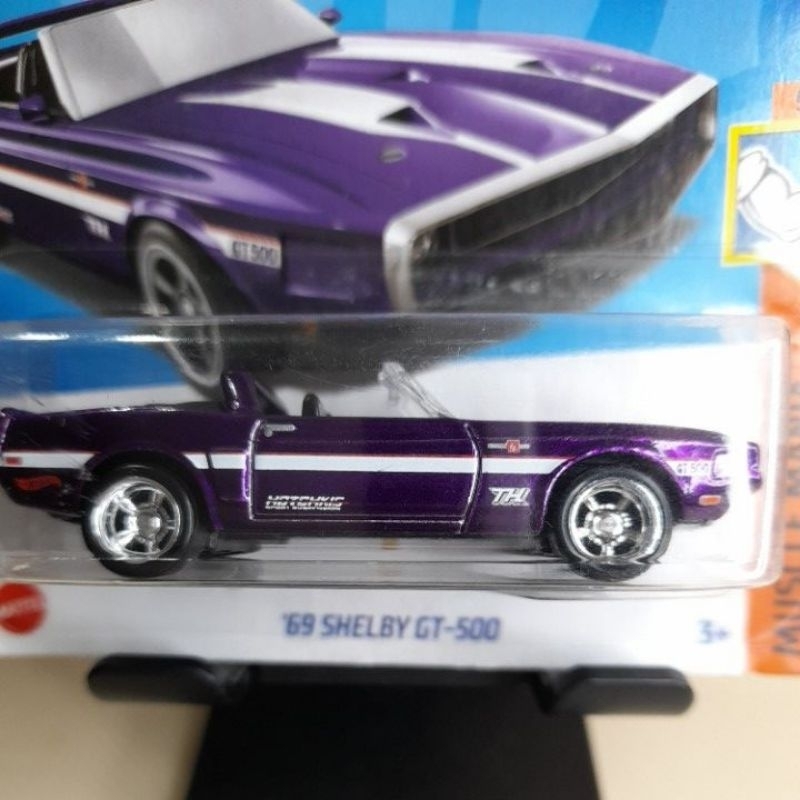 69 Shelby GT-500 STH super treasure hunt Hot Wheels | Shopee Brasil