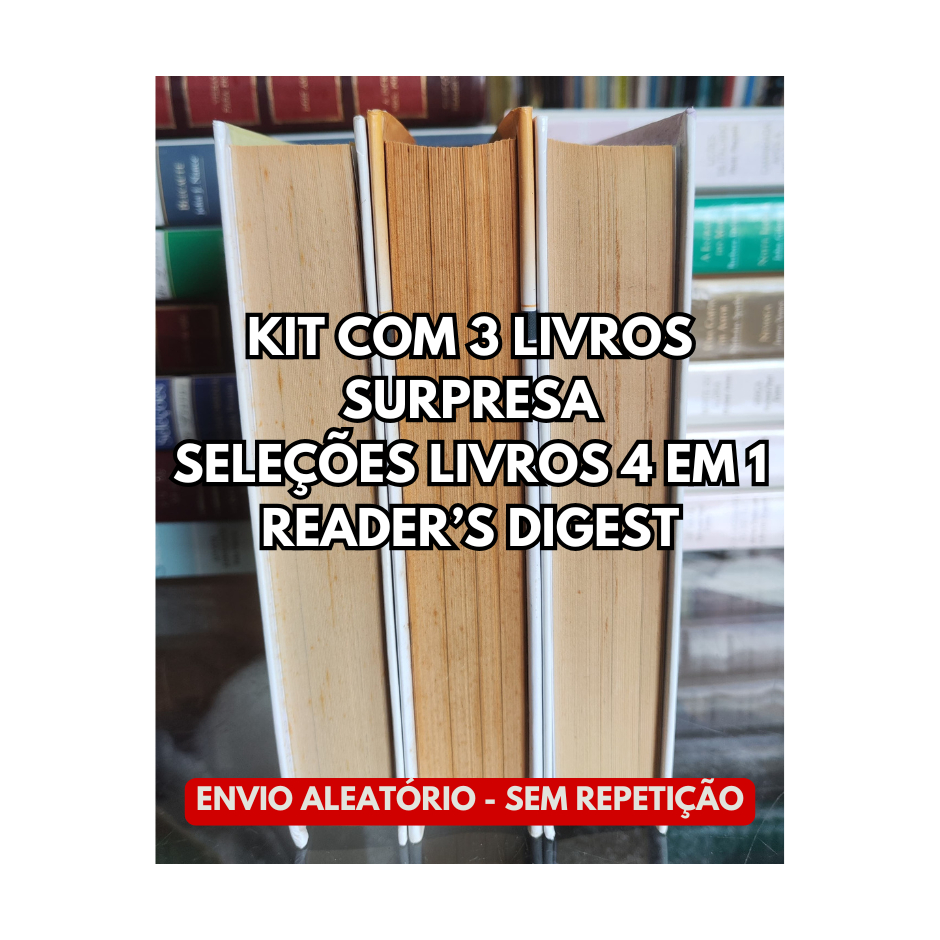 Livros Seleções Reader`s Digest - Romances 4 Títulos em 1
