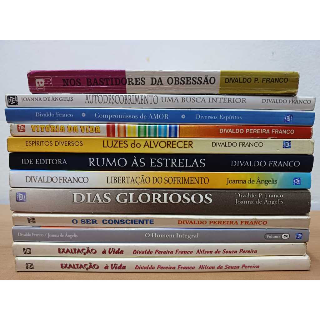 Seleção de livros - Divaldo Franco - Religião Espirita - Livros ...