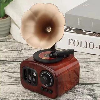 Caixa de música retro fonógrafo decoração para casa presentes ornamento criativo clássico vintage arte de mesa decoração