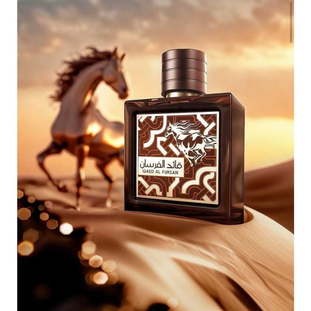 Perfume Árabe Lattafa Qaed Al Fursan Untamed EDP 90ml Lançamento