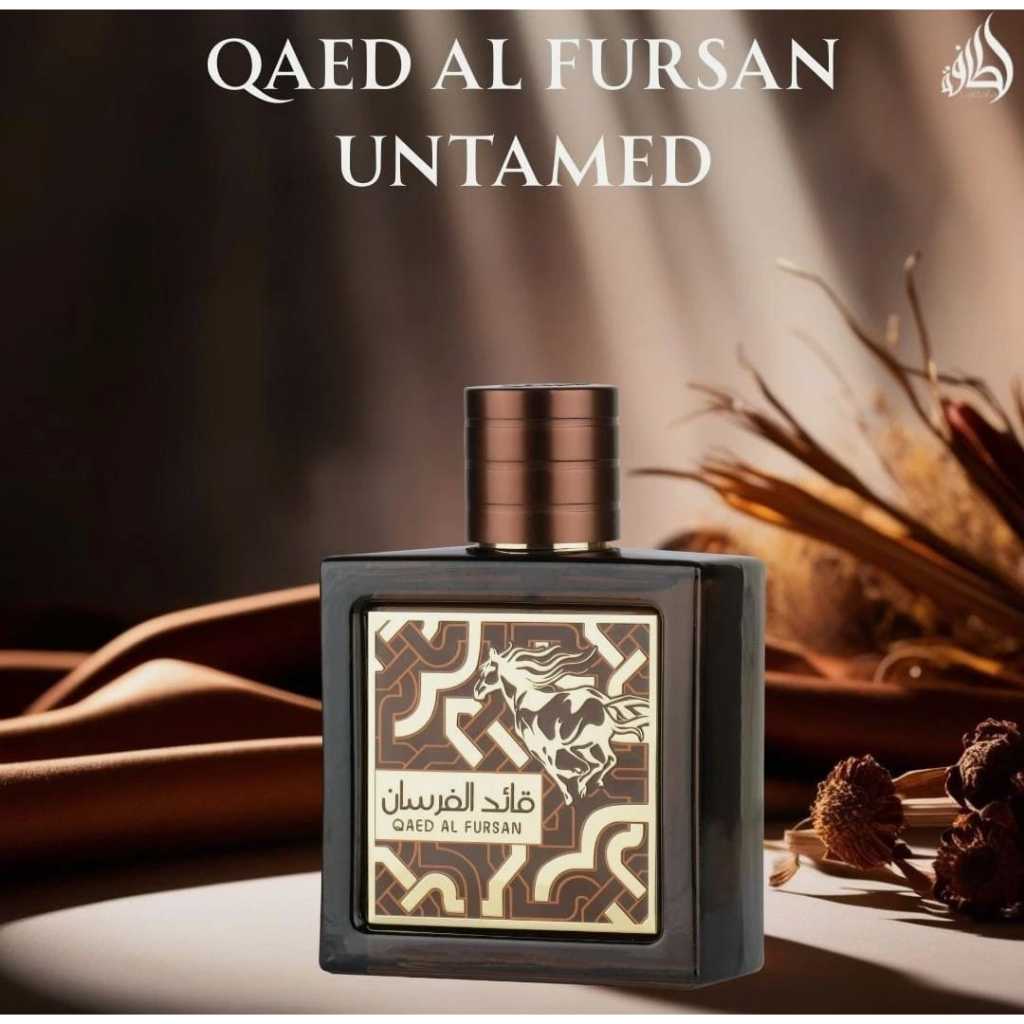 Perfume Árabe Lattafa Qaed Al Fursan Untamed EDP 90ml Lançamento