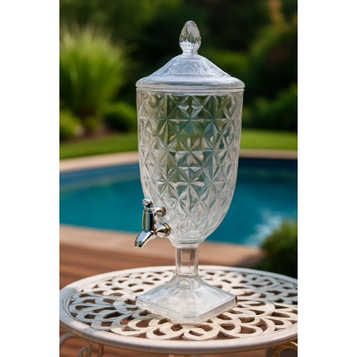 Suqueira Diamond 4,5 Litros Acrílico Transparente