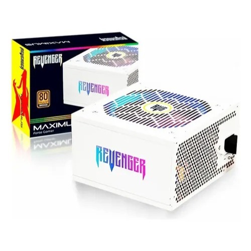 Fonte PC Gamer 650W/750W RGB 80+ Bronze Bivolt - ATX Silenciosa & Estável