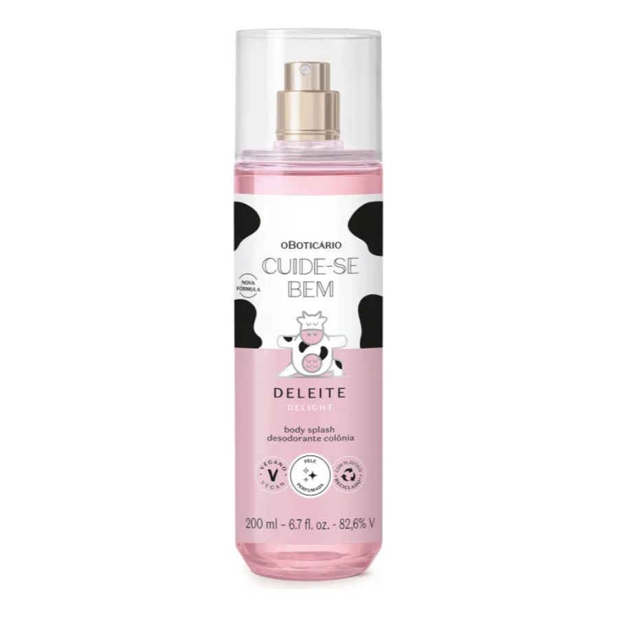 O Boticario Body Splash Cuide-se Bem Deleite Feminino 200ml em Oferta na Shopee