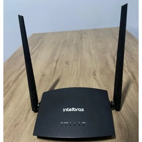 Roteador repetidor Intelbras 301k com fonte