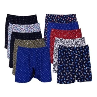 Kit 5 Samba Canção De Liganet Cueca Short Malha Fria Pijama Barato Masculino em Oferta na Shopee