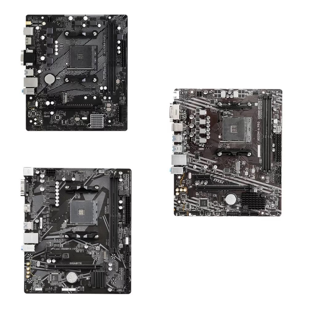 CPU Gamer Ryzen 7 5700X, Placa Mãe A520M,Memória 16GB 3200, SSD